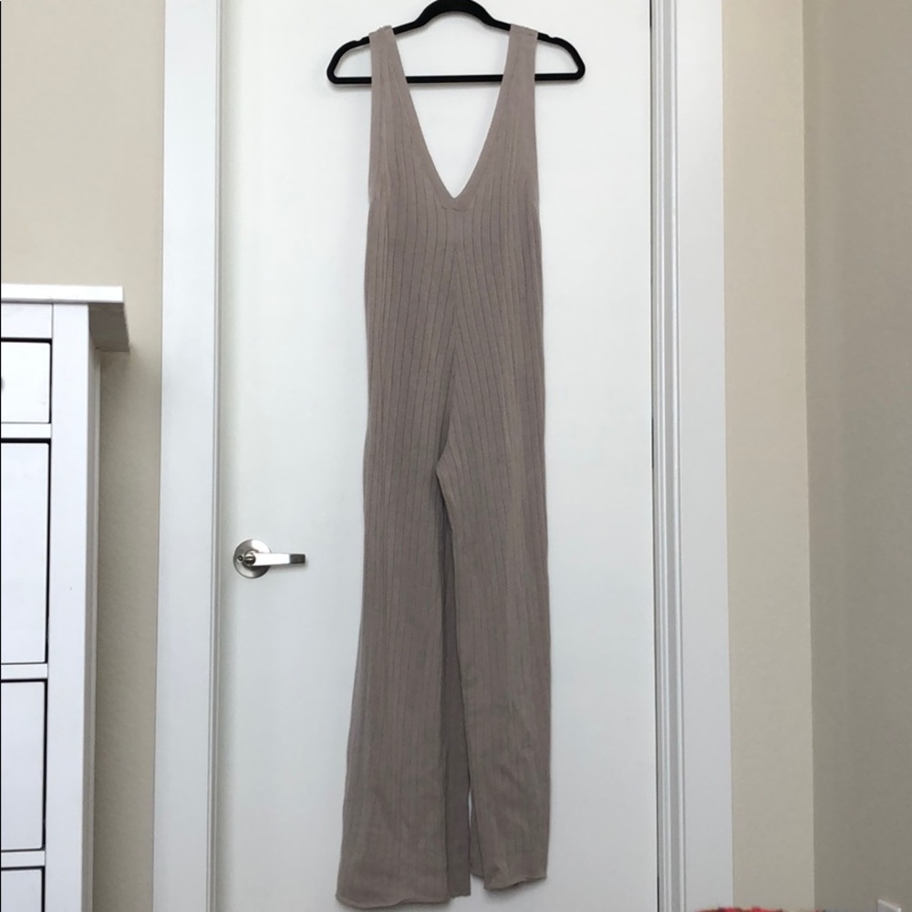 Free people sweater jumpsuit